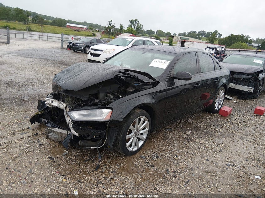 Vin: wauafafl6dn046237, lot: 45660989, audi a4 2.0t premium 20132