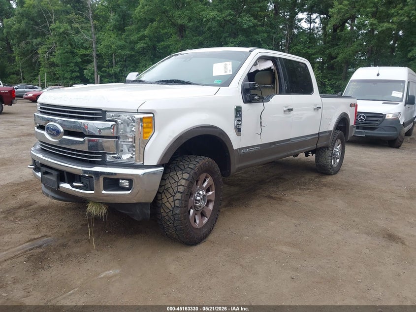 Vin: 1ft7w2bt4hec37279, lot: 45660994, ford f-250 lariat 20172
