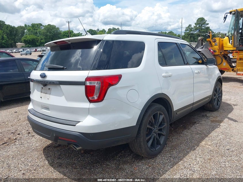 Vin: 1fm5k7d80kga88482, lot: 45661046, ford explorer xlt 20194