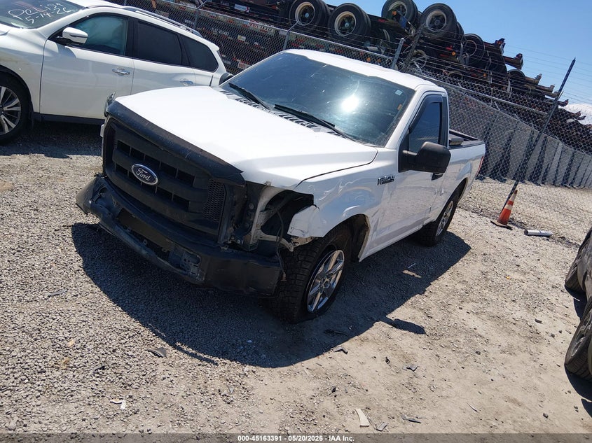 Vin: 1ftmf1c83hfa43120, lot: 45661055, ford f-150 xl 20172