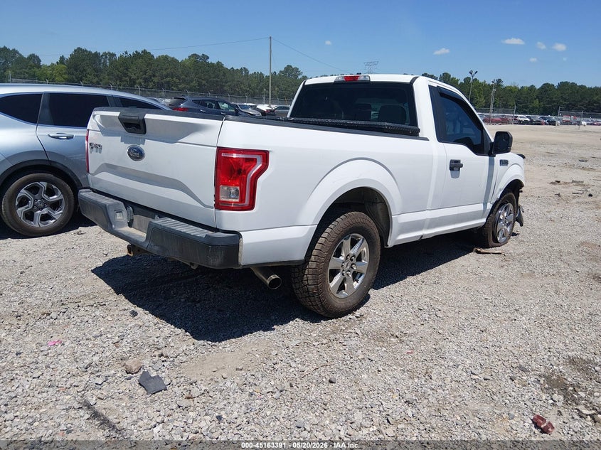 Vin: 1ftmf1c83hfa43120, lot: 45661055, ford f-150 xl 20174
