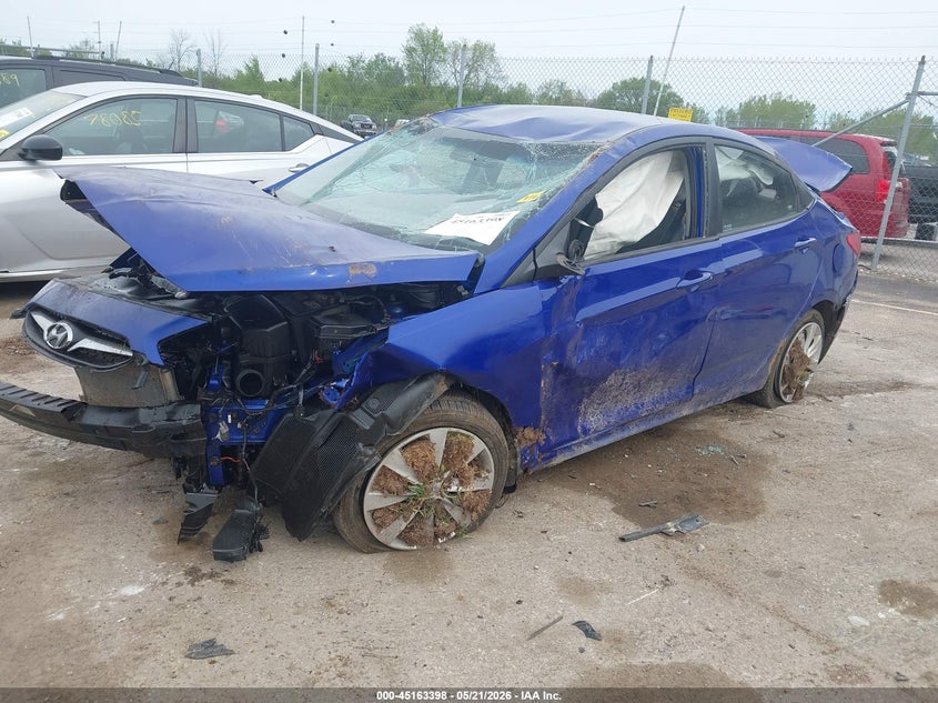 2012 Hyundai Accent Gls KMHCU4AE2CU168475 photo 1