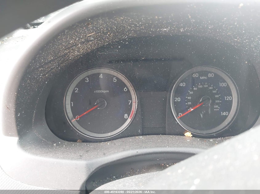 KMHCU4AE2CU168475 2012 Hyundai Accent 1.6 Gls blue