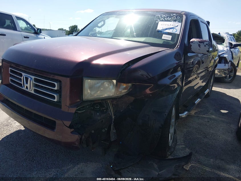 2007 HONDA RIDGELINE auction photo 2