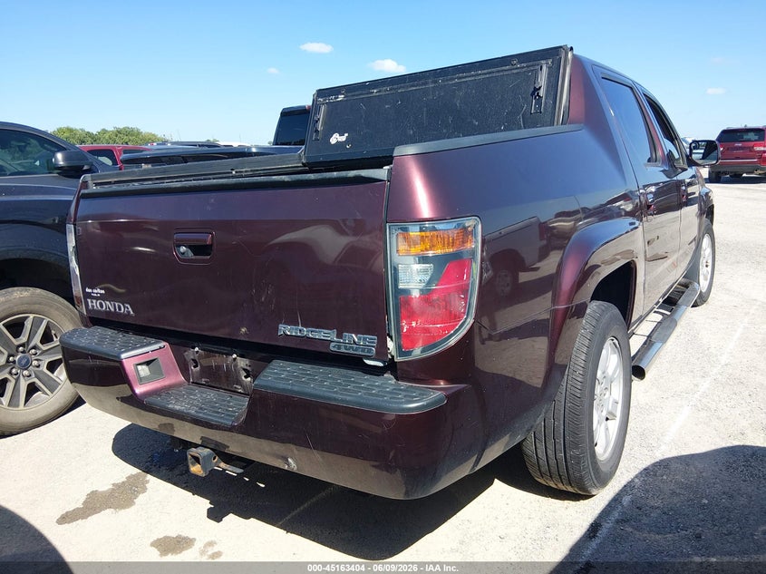 2007 HONDA RIDGELINE auction photo 4
