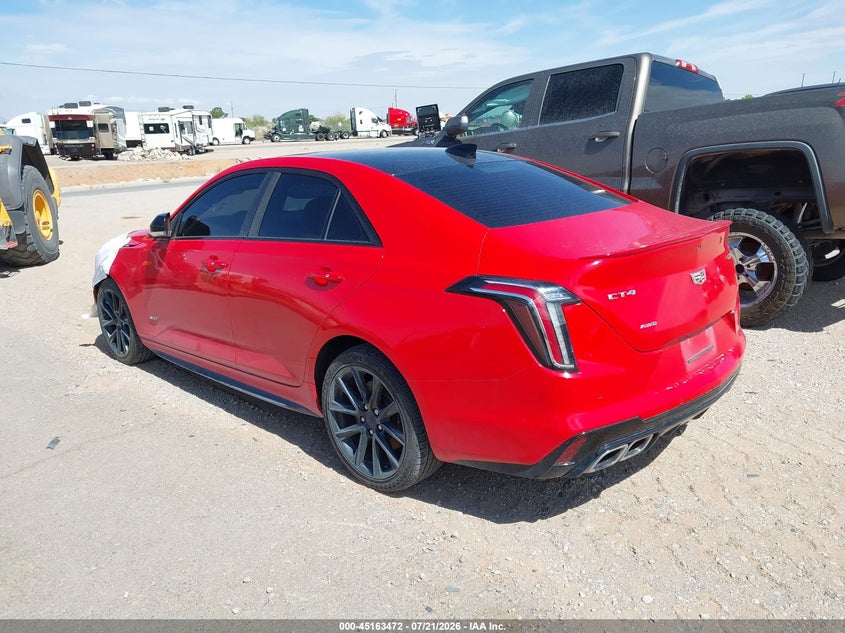 Vin: 1g6dh5rl7l0154801, lot: 45661136, cadillac ct4 v-series 20203