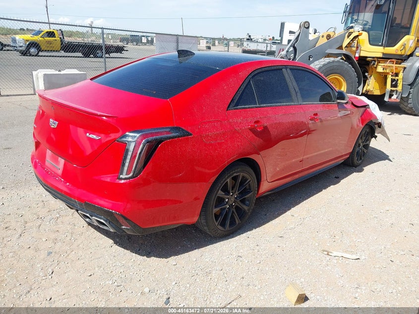Vin: 1g6dh5rl7l0154801, lot: 45661136, cadillac ct4 v-series 20204