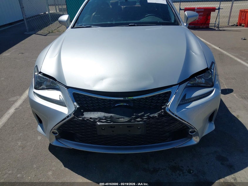 2015 Lexus Rc 350 VIN: JTHHE5BCXF5002857 Lot: 45163500