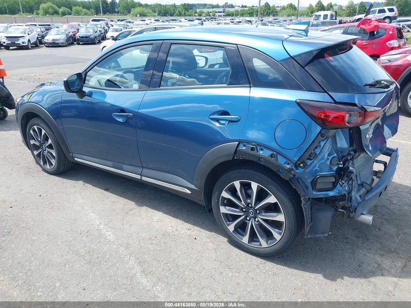 Vin: jm1dkfd71k0428703, lot: 45661214, mazda cx-3 grand touring 20193