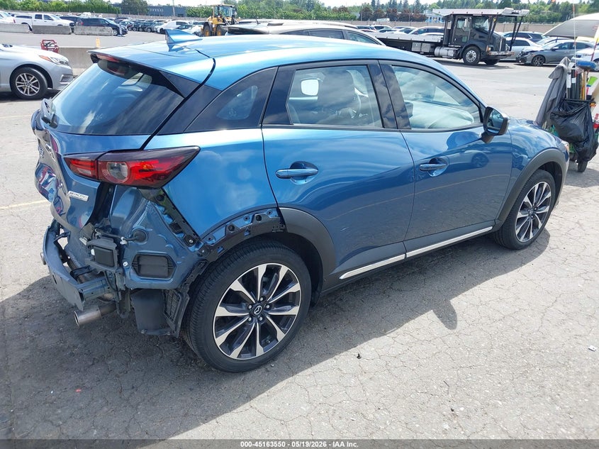 Vin: jm1dkfd71k0428703, lot: 45661214, mazda cx-3 grand touring 20194