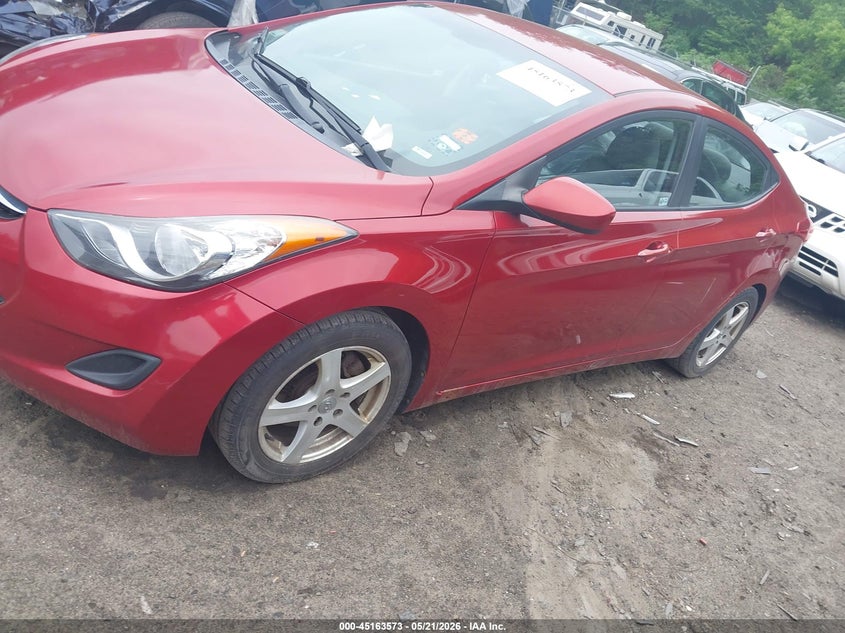 2012 Hyundai Elantra Gl 5NPDH4AE6CH125605 photo 1