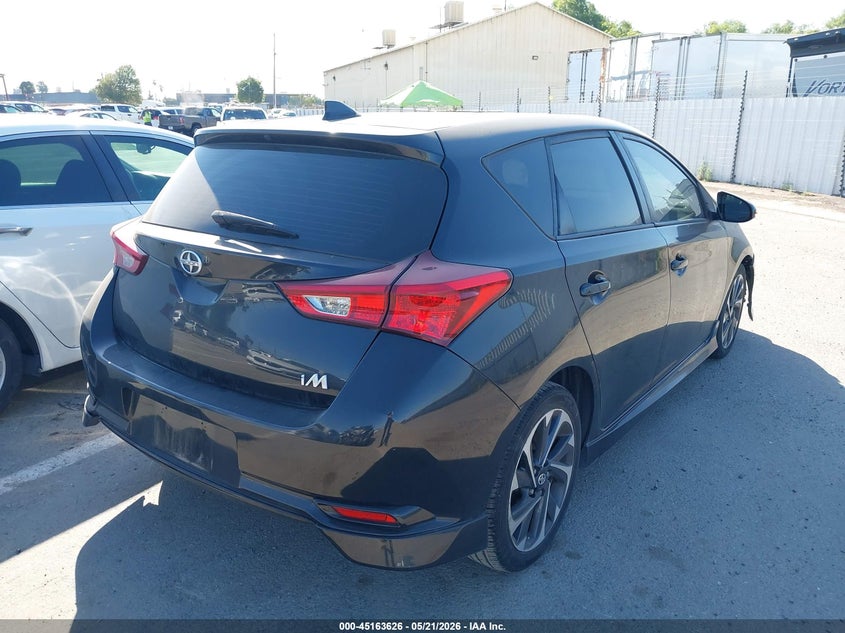 Vin: jtnkarje7gj504890, lot: 45661290, scion im 20164