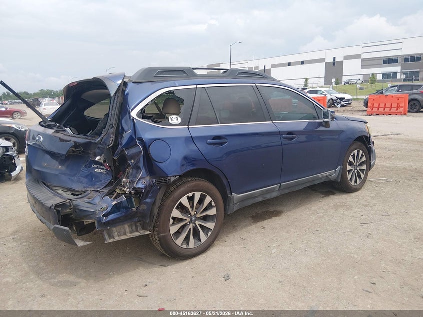 Vin: 4s4bsanc2h3259798, lot: 45661291, subaru outback 2.5i limited 20174