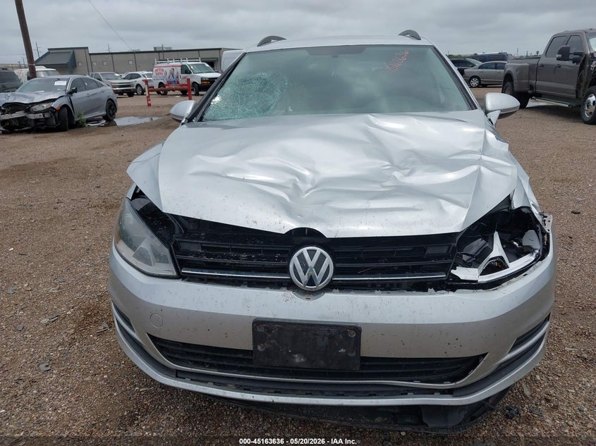 2017 Volkswagen Golf Sportwagen Tsi S VIN: 3VWC17AU1HM504258 Lot: 45163636