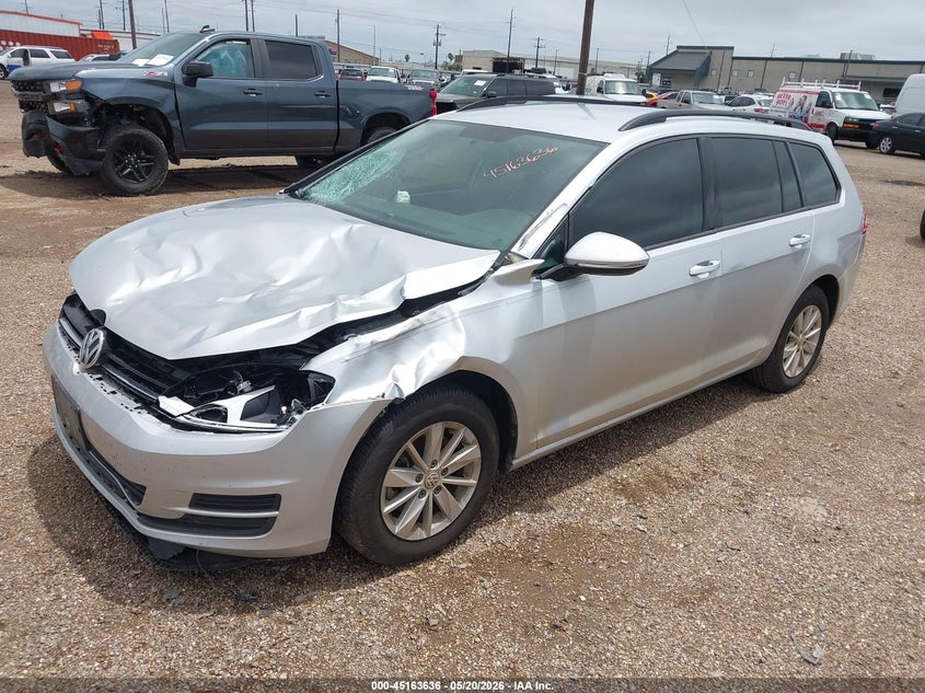 2017 VOLKSWAGEN GOLF SPORTWAGEN auction photo 2