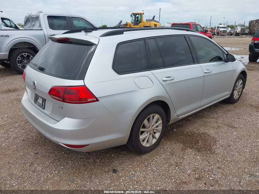 2017 VOLKSWAGEN GOLF SPORTWAGEN auction photo 4
