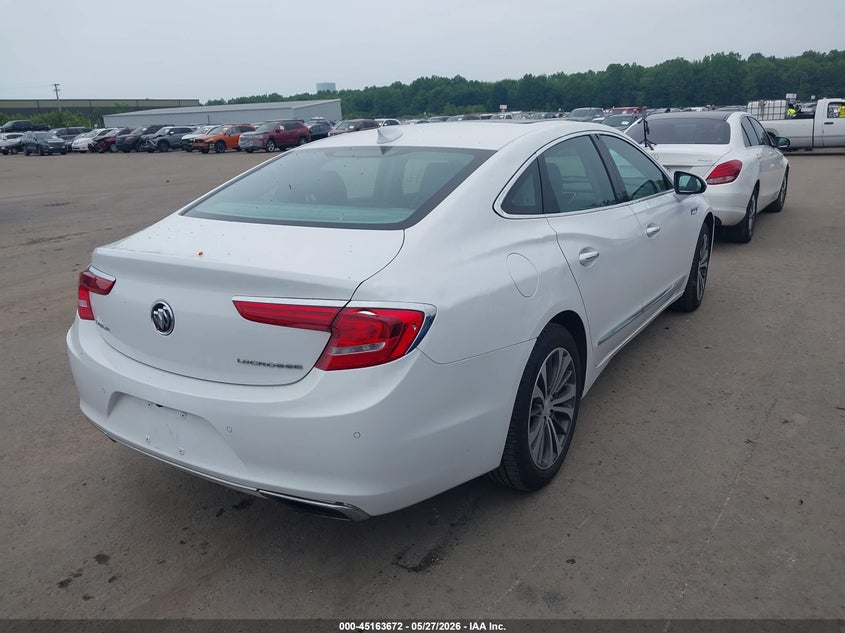 Vin: 1g4zp5ss9hu136349, lot: 45661336, buick lacrosse essence 20174
