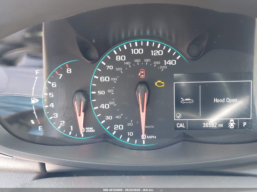 2022 CHEVROLET TRAX 1.4L I-4 DI, DOHC, V(VIN: KL7CJLSM4NB564626