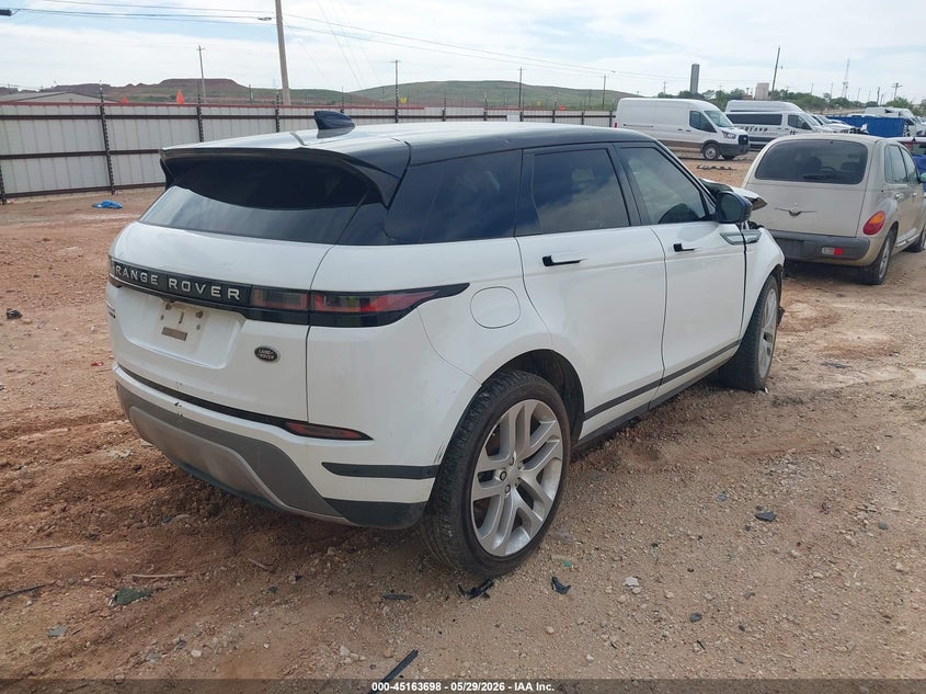 Vin: salzp2fx0lh060524, lot: 45661362, land rover range rover evoque se 20204
