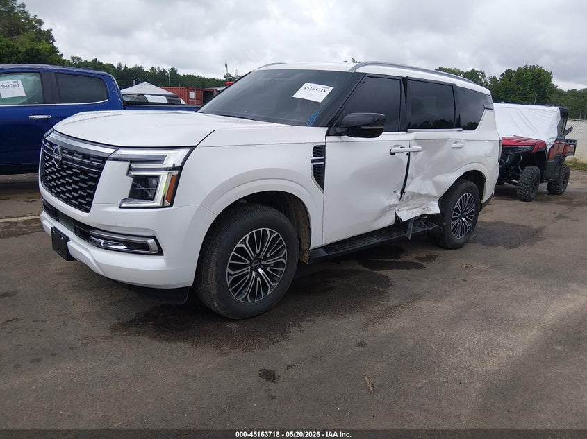 Vin: jn8ay3baxs9001664, lot: 45661382, nissan armada sl 2wd 20252