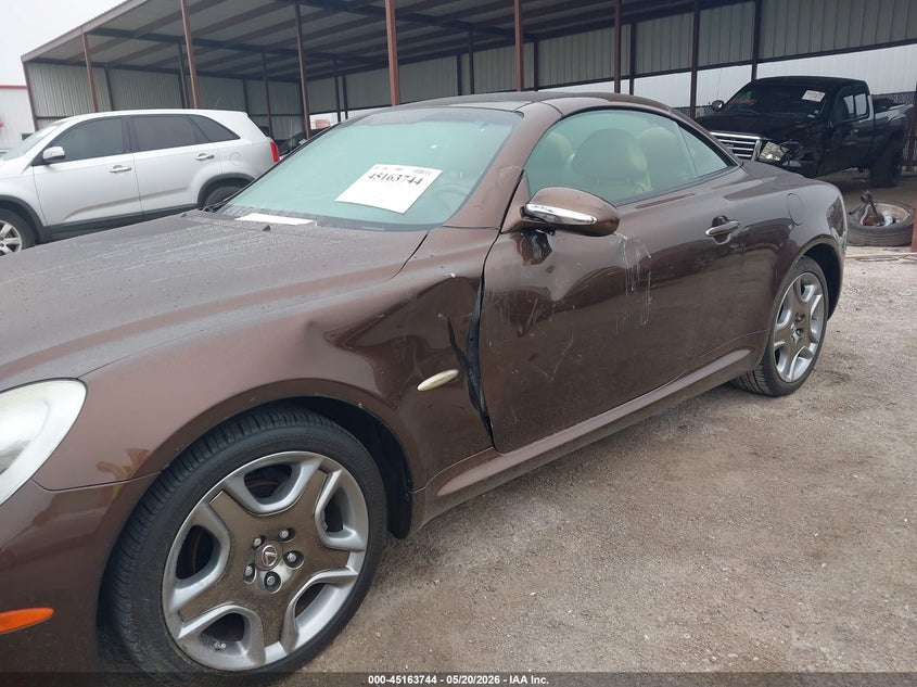 2006 LEXUS SC 430 auction photo 6