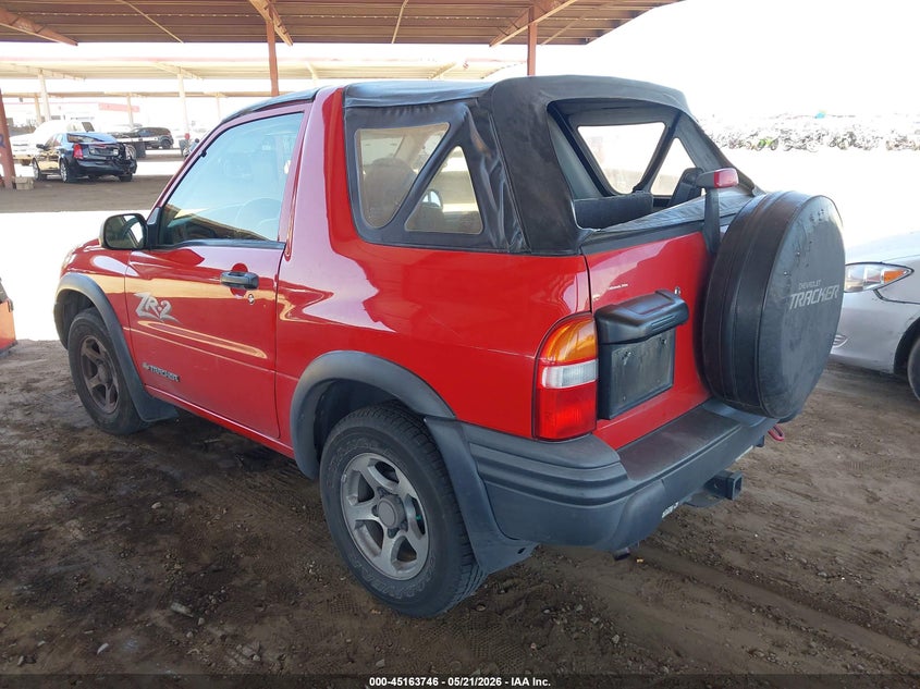 CHEVROLET TRACKER 2003 VIN 2CNBJ78C036939122