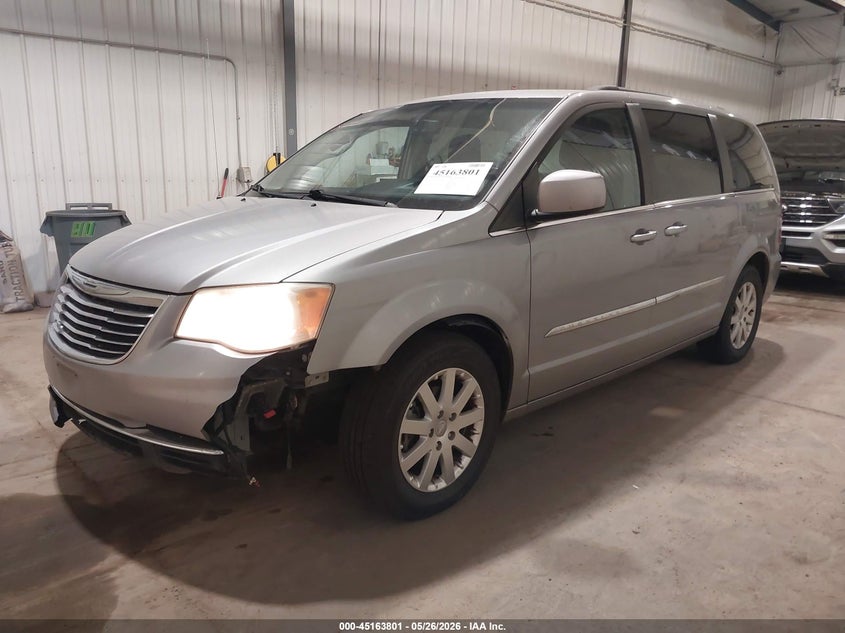 Vin: 2c4rc1bg9er255354, lot: 45661465, chrysler town & country touring 20142