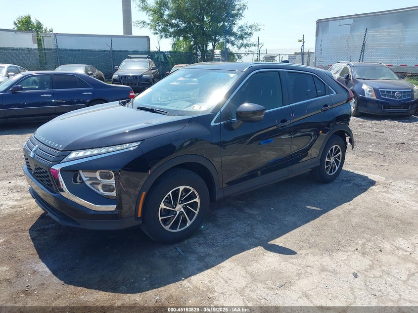 Vin: ja4atuaa0pz039455, lot: 45661493, mitsubishi eclipse cross es s-awc 20232