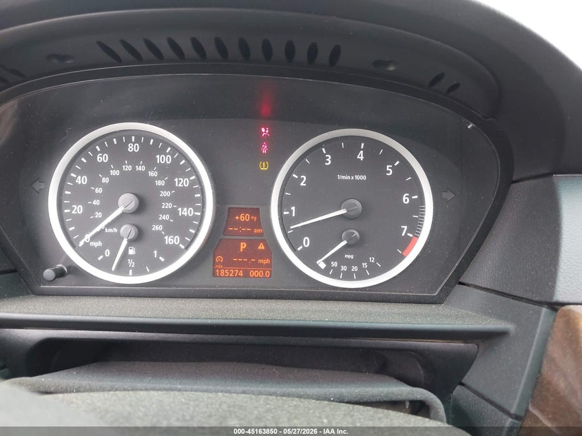 2007 BMW 530I VIN: WBANE73557CM54645 Lot: 45163850