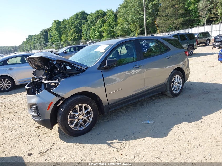 2023 Chevrolet Equinox Fwd Ls 3GNAXHEG8PL231009 photo 1
