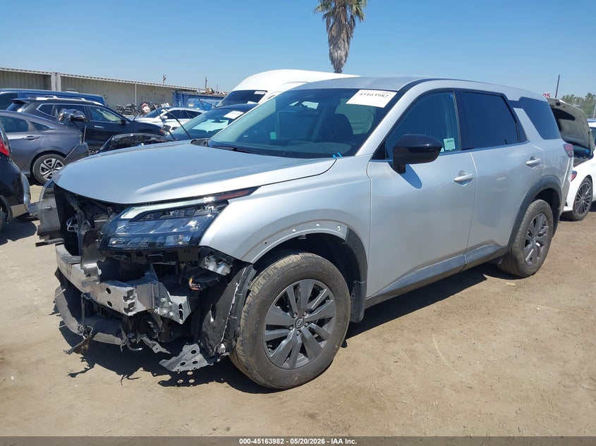 Vin: 5n1dr3aa5pc277490, lot: 45661646, nissan pathfinder s fwd 20232