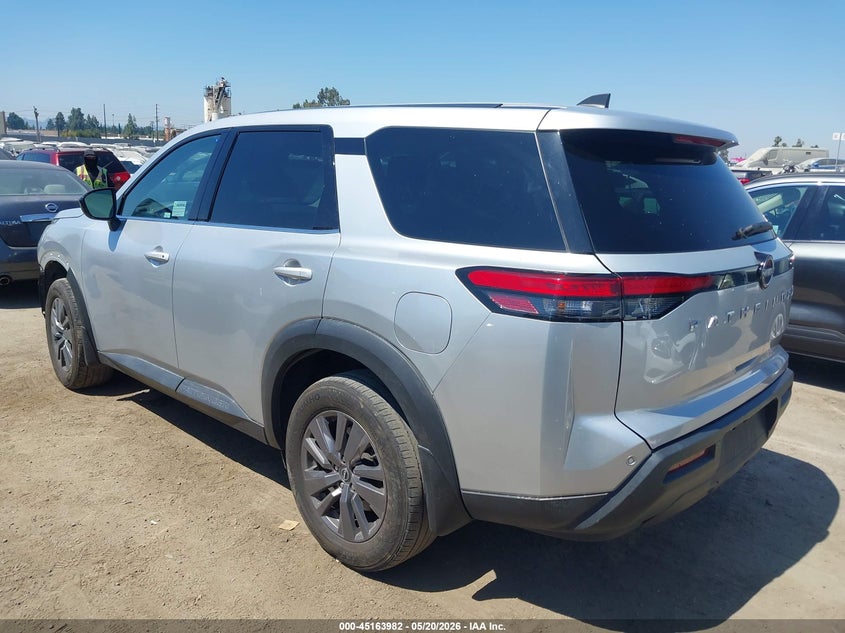 Vin: 5n1dr3aa5pc277490, lot: 45661646, nissan pathfinder s fwd 20233