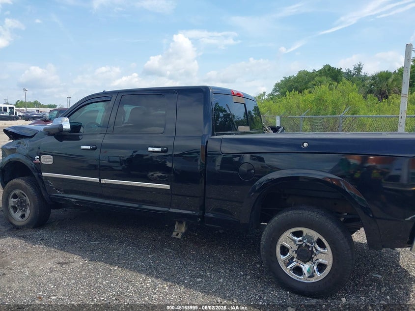 2013 Ram 3500 Ram Laramie Longhorn black Lot 111045163999 Vin 3C63R3NL8DG551776