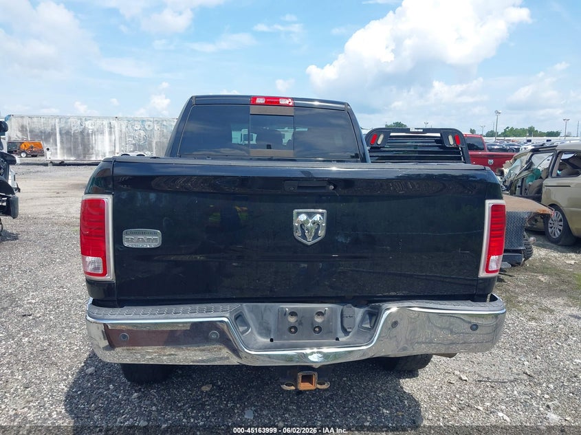 2013 Ram 3500 Ram Laramie Longhorn black Lot 111045163999 Vin 3C63R3NL8DG551776