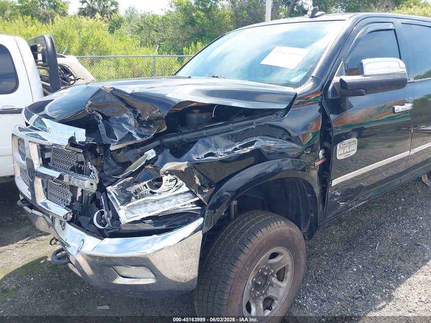 2013 Ram 3500 Ram Laramie Longhorn black Lot 111045163999 Vin 3C63R3NL8DG551776
