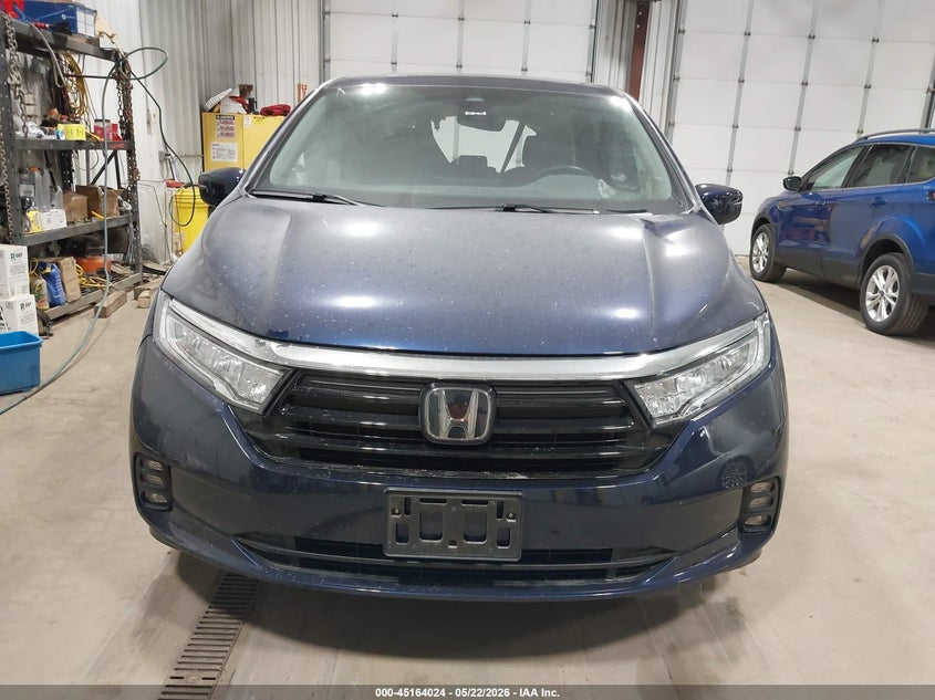 2022 Honda Odyssey Ex-L VIN: 5FNRL6H72NB048949 Lot: 45164024