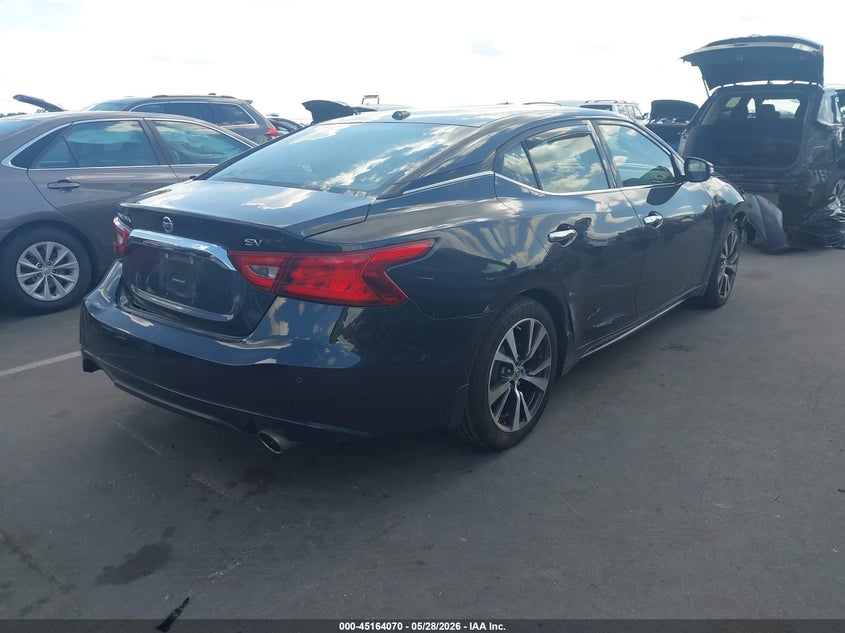 2016 NISSAN MAXIMA auction photo 4