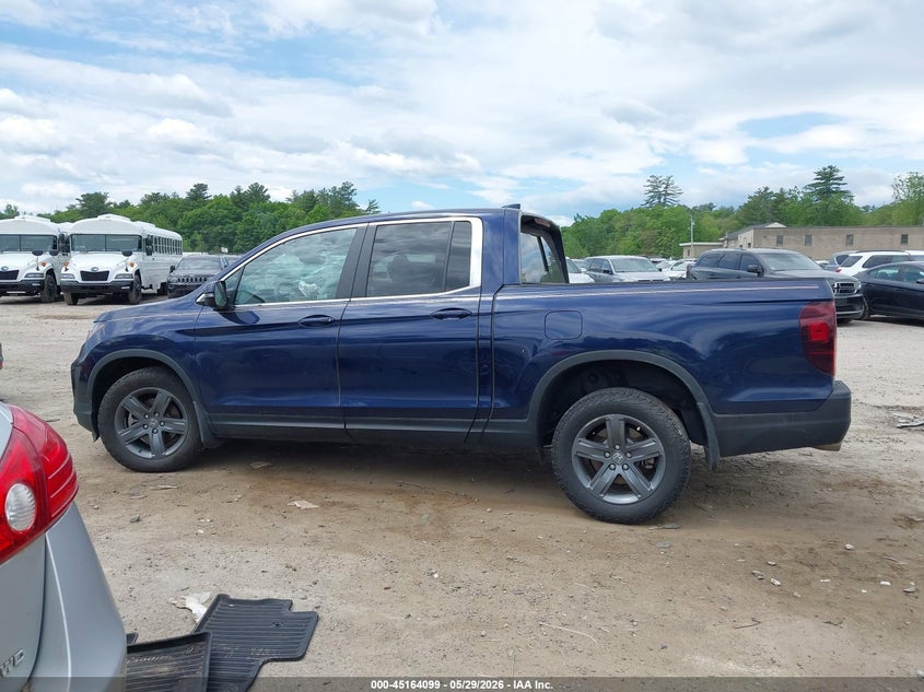 2022 Honda Ridgeline Rtl VIN: 5FPYK2F54NB030811 Lot: 45164099