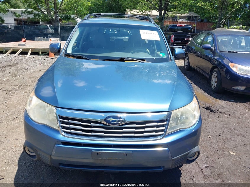 2010 Subaru Forester 2.5 2.5X Limited blue Lot 111045164111 Vin JF2SH6DC8AH702371