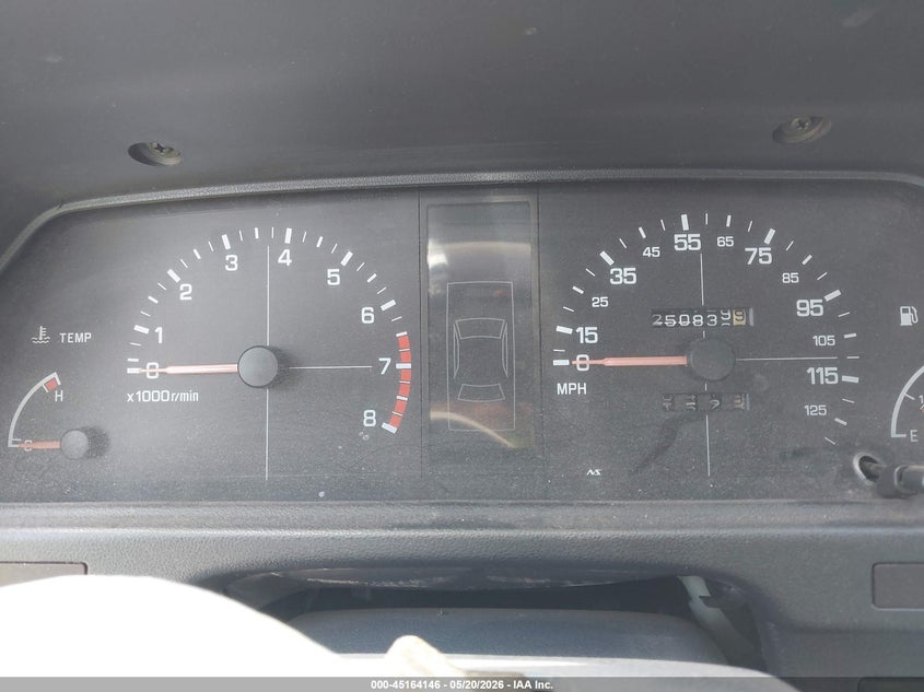 1993 Subaru Loyale VIN: JF2AN52B0PD411047 Lot: 45164146