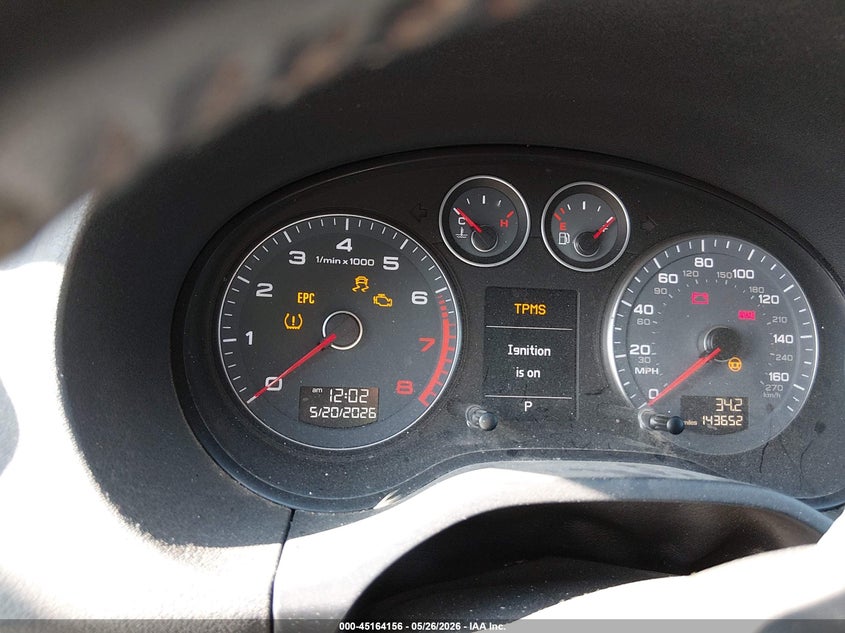 2011 Audi A3 2.0T Premium VIN: WAUKEAFM8BA009601 Lot: 45164156