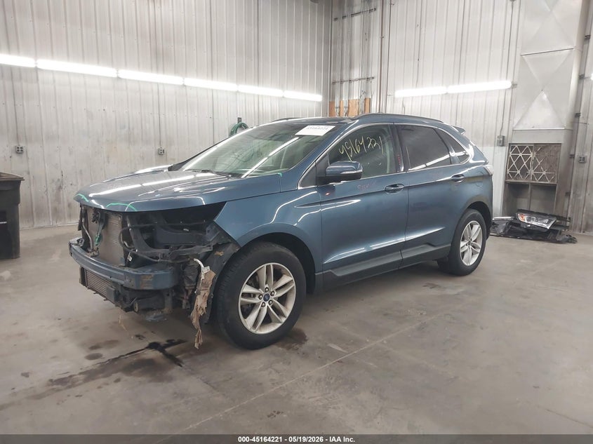 Vin: 2fmpk3j91jbb96064, lot: 45661885, ford edge sel 20182