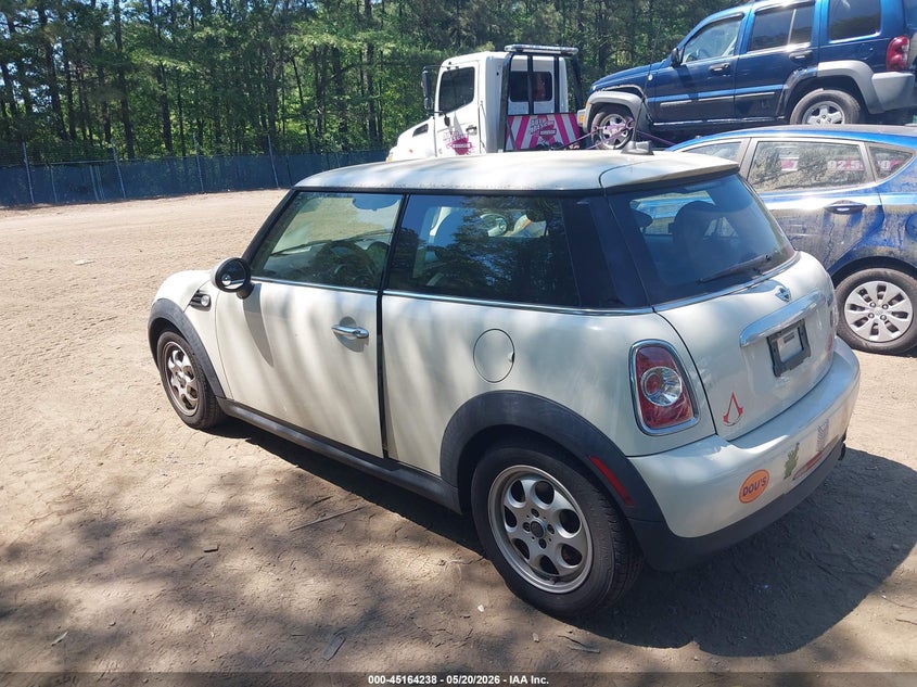 Vin: wmwsu3c55dt685734, lot: 45661902, mini hardtop cooper 20133