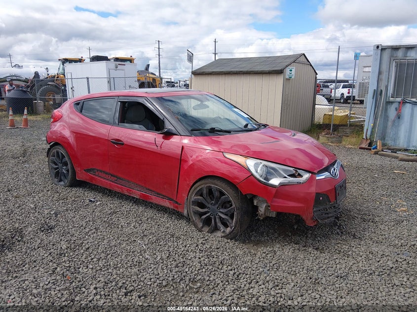 2013 HYUNDAI VELOSTER BASE W/GRAY