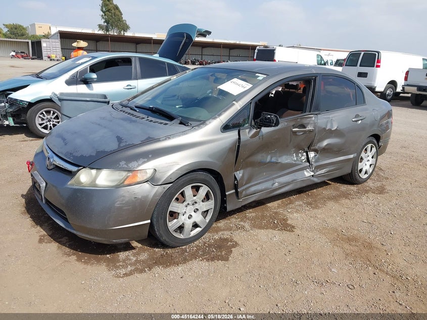2007 Honda Civic Lx 1HGFA16597L068582 photo 1