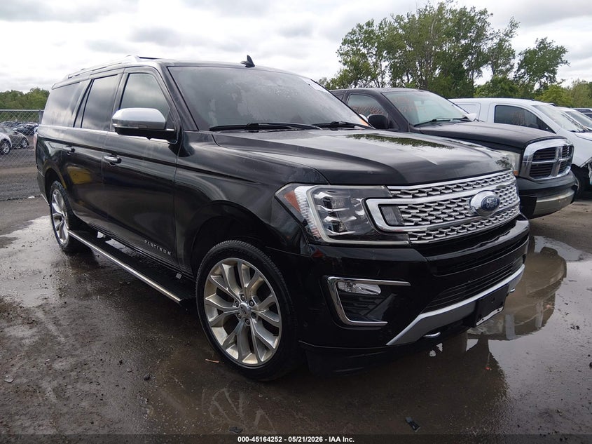 Vin: 1fmjk1mt0kea07203, lot: 45661916, ford expedition max platinum 2019 img_1