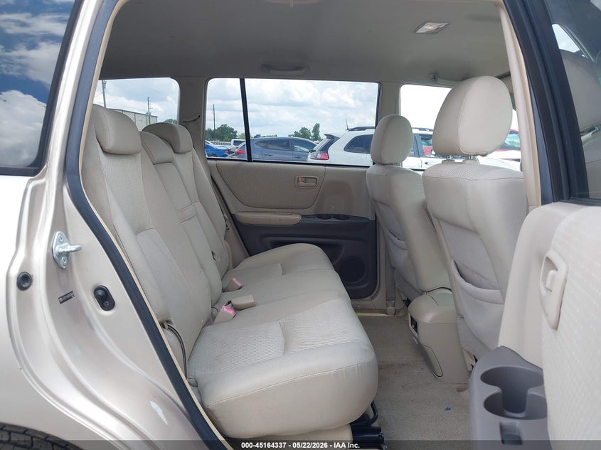 2007 TOYOTA HIGHLANDER SPORT UTILITY VEHICLE 3.3L V-6 DOHC, VVT, 215HP