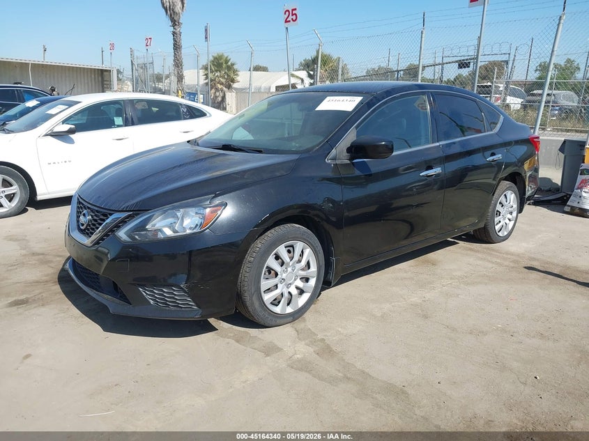 3N1AB7AP2KY287744 2019 Nissan Sentra S photo 1