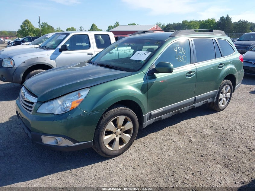2012 SUBARU OUTBACK auction photo 2