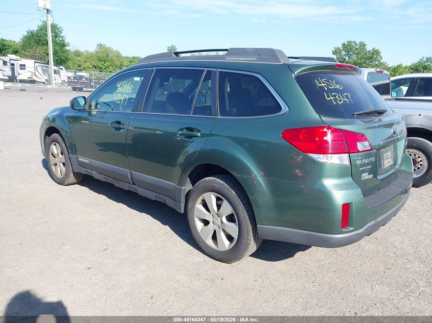 2012 SUBARU OUTBACK auction photo 3